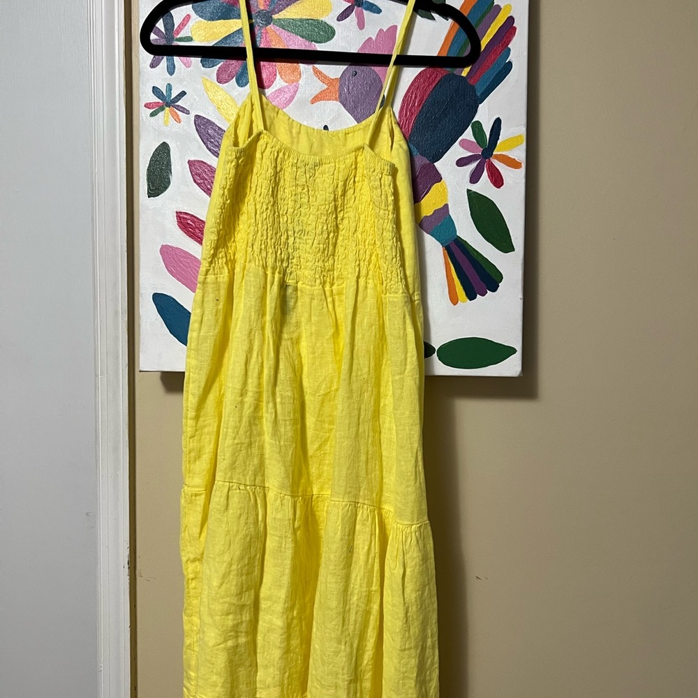 Beautiful yellow maxi dress - Picture 2 of 6